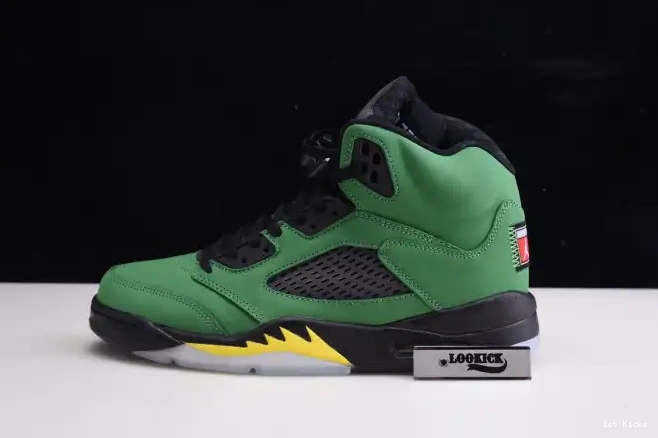 1st Kicks 5 Air Ducks CK6631-307 Oregon Jordan SE 0615
